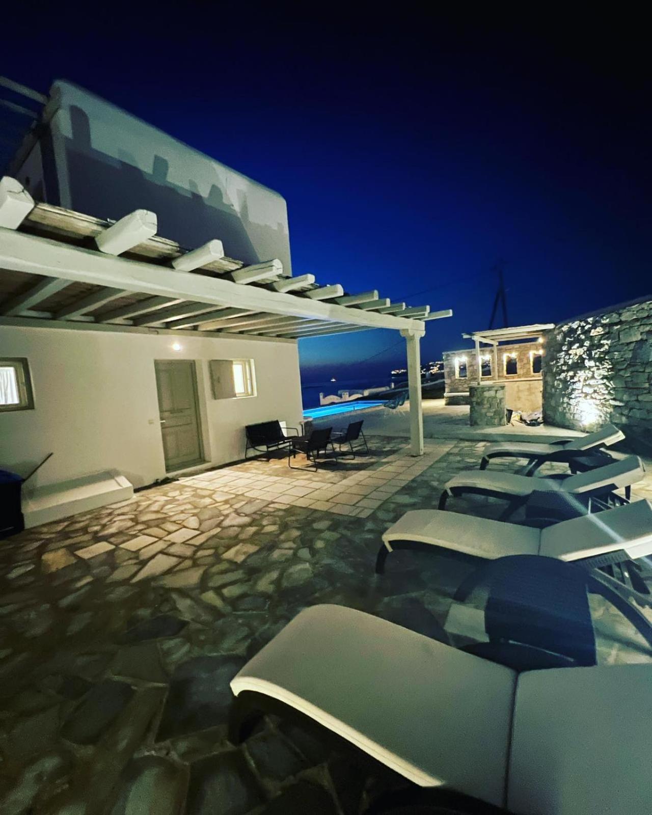 Sunset Villas In Mykonos By White Hills Mykonos Town Exterior photo